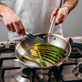 Batterie de cuisine en inox, 15 pièces - Stock