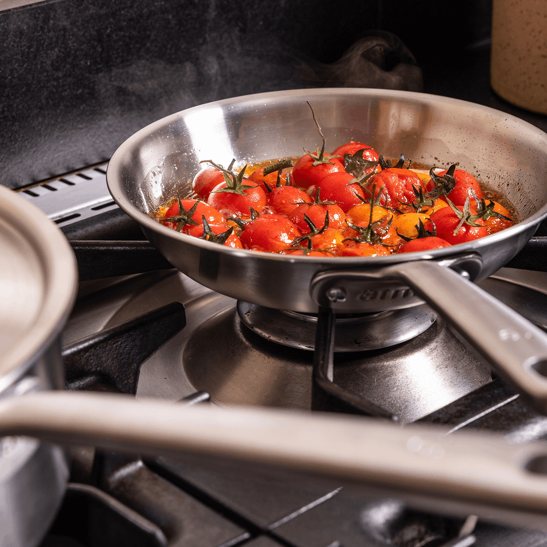 Batterie de cuisine en inox, 7 pièces - Précommande