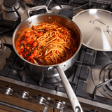 Batterie de cuisine en inox, 12 pièces - Stock