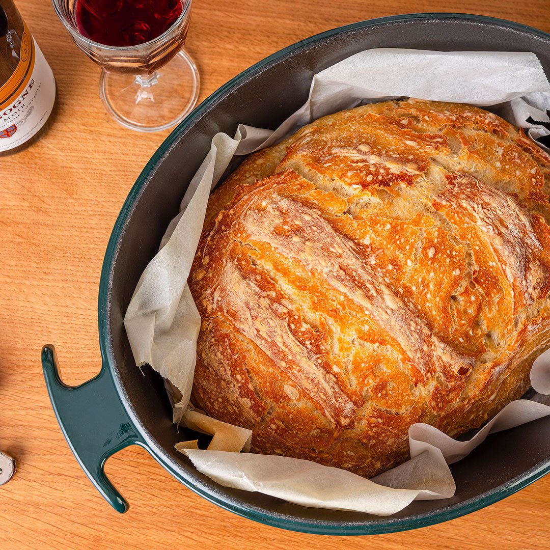 La cocotte en fonte ∅31cm - bouchon doré