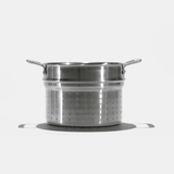 Le grand faitout en inox et son pasta pot