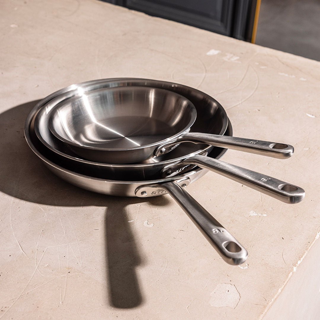 Set inox & découpe, 6 pièces